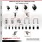 Service Caster 4 Inch 316SS Soft Rubber Swivel Bolt Hole Caster Set with Lock Brake SCC SCC-SS316BHTTL20S414-SRS-4 - alternate 4